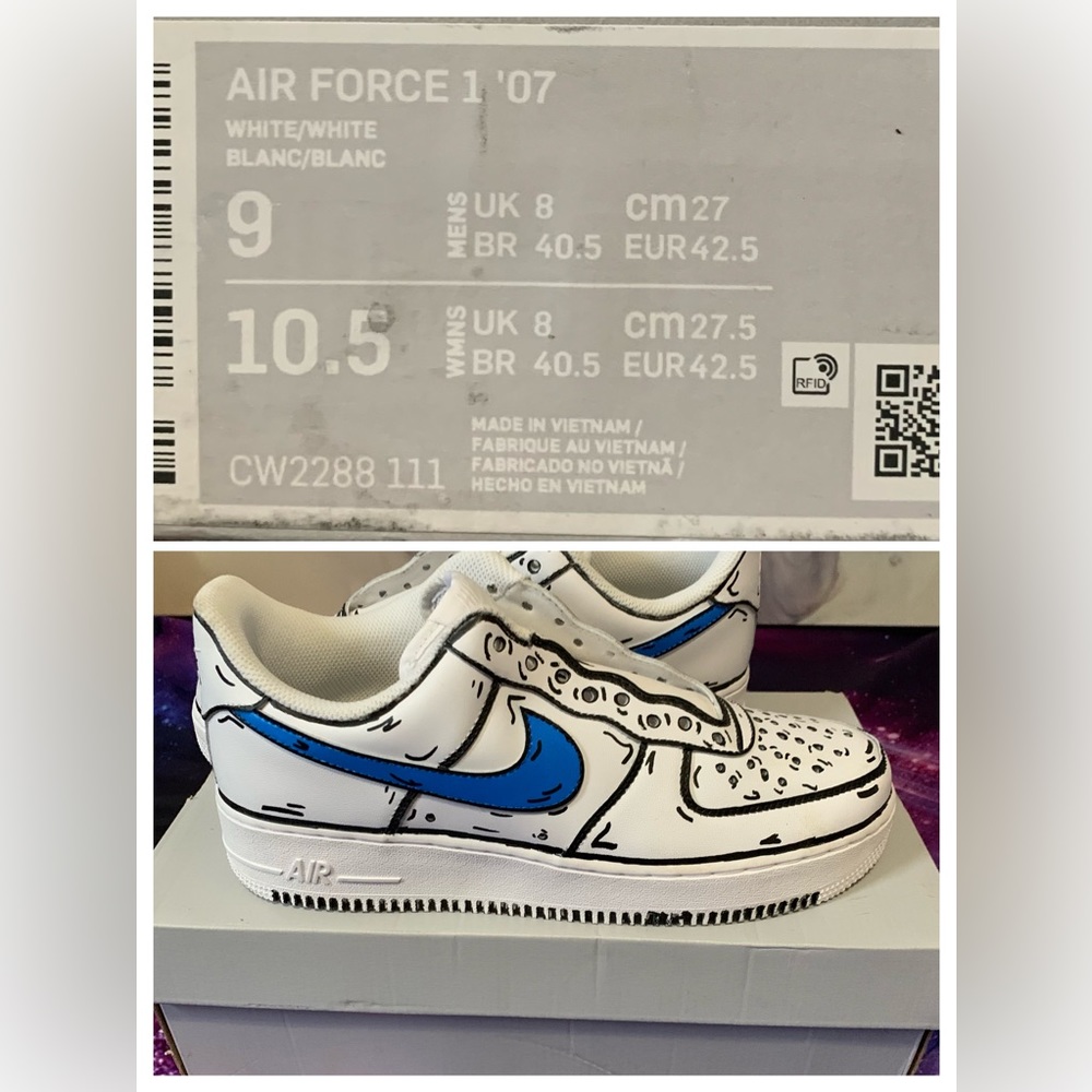 Cartoon air force 1